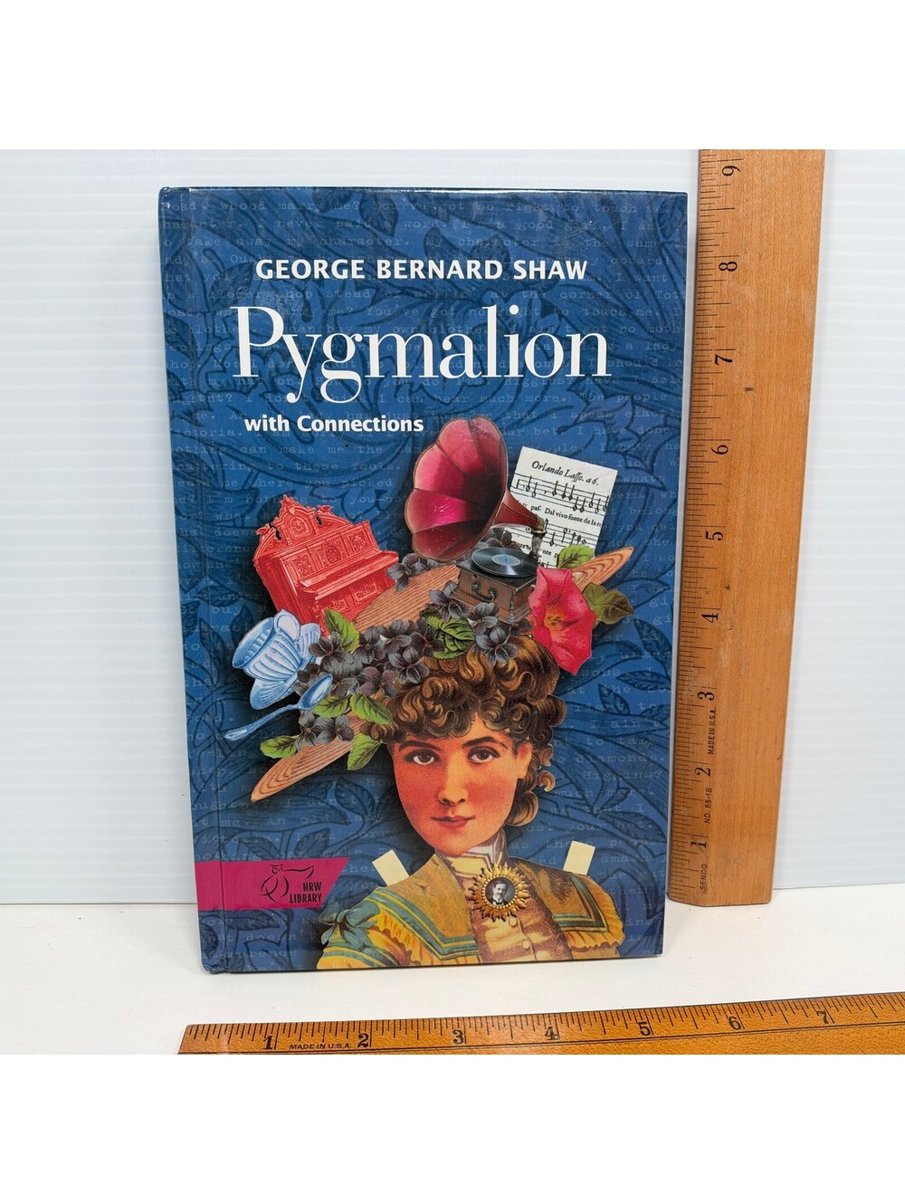 Pygmalion with Connections George Bernard Shaw HRW Hardcover Book Drama Play